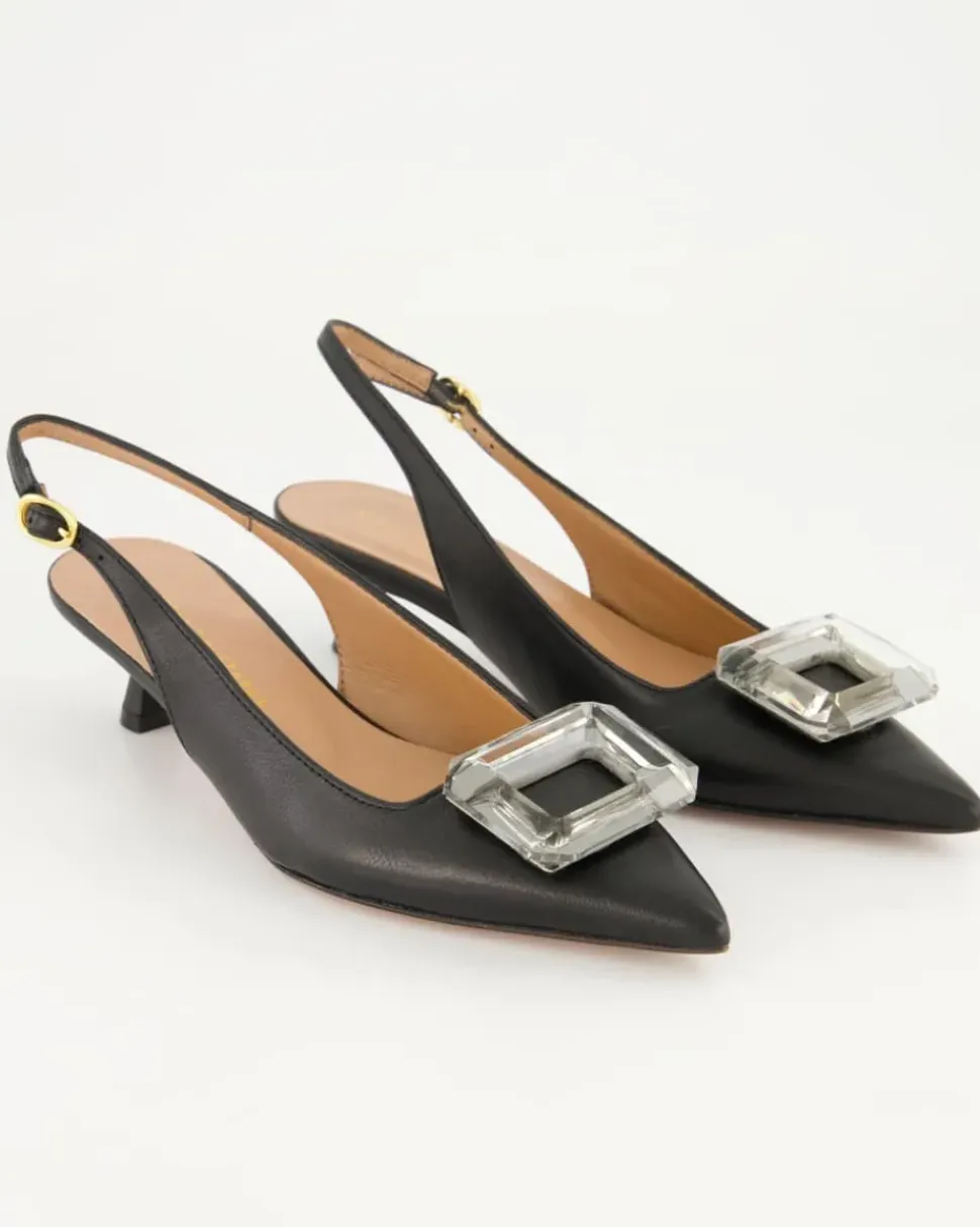 559 Slingpumps in Schwarz