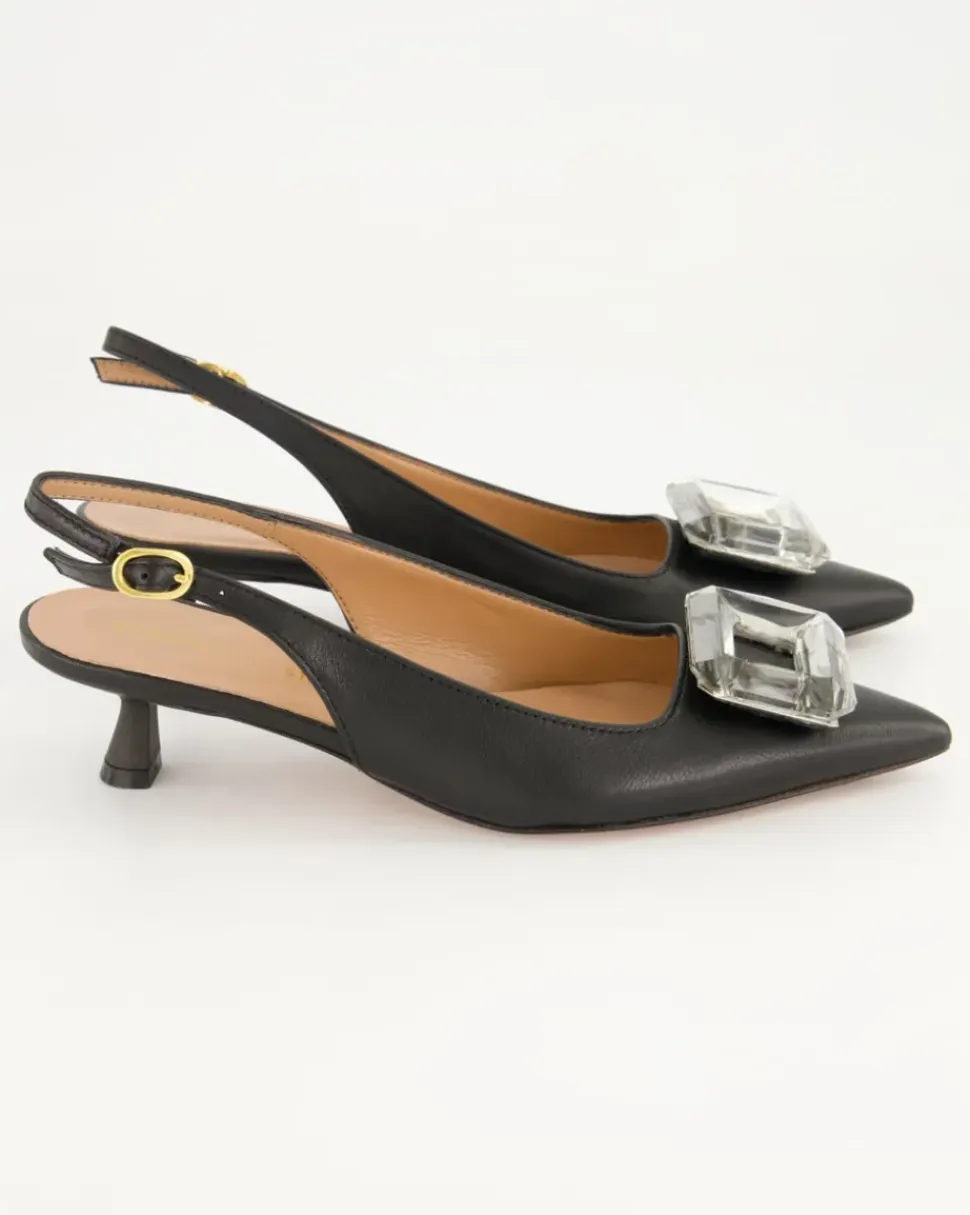 559 Slingpumps in Schwarz