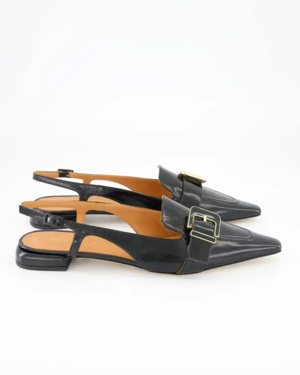 3355 Slingpumps in Schwarz