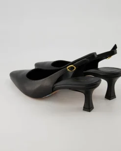 7023-100 Slingpumps in Schwarz
