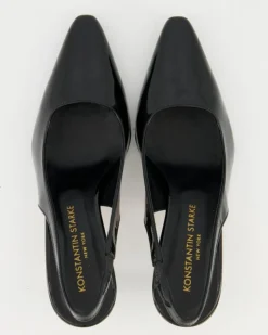 06023 Slingpumps in Schwarz