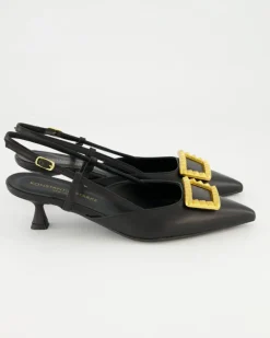 0536 Slingpumps in Schwarz