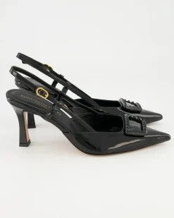 0633 Slingpumps in Schwarz