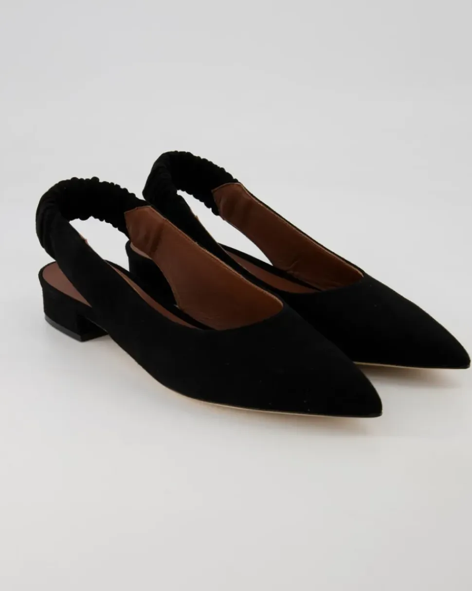 123 Slingpumps in Schwarz