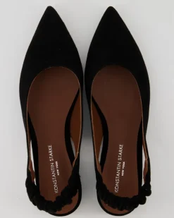 123 Slingpumps in Schwarz