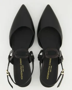 185 Slingpumps in Schwarz