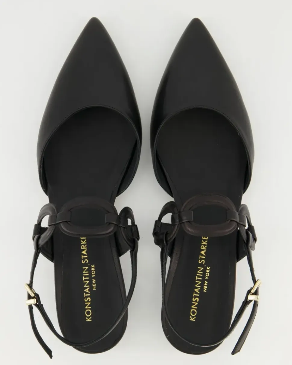 185 Slingpumps in Schwarz