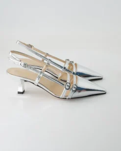 1633-332 Slingpumps in Silber