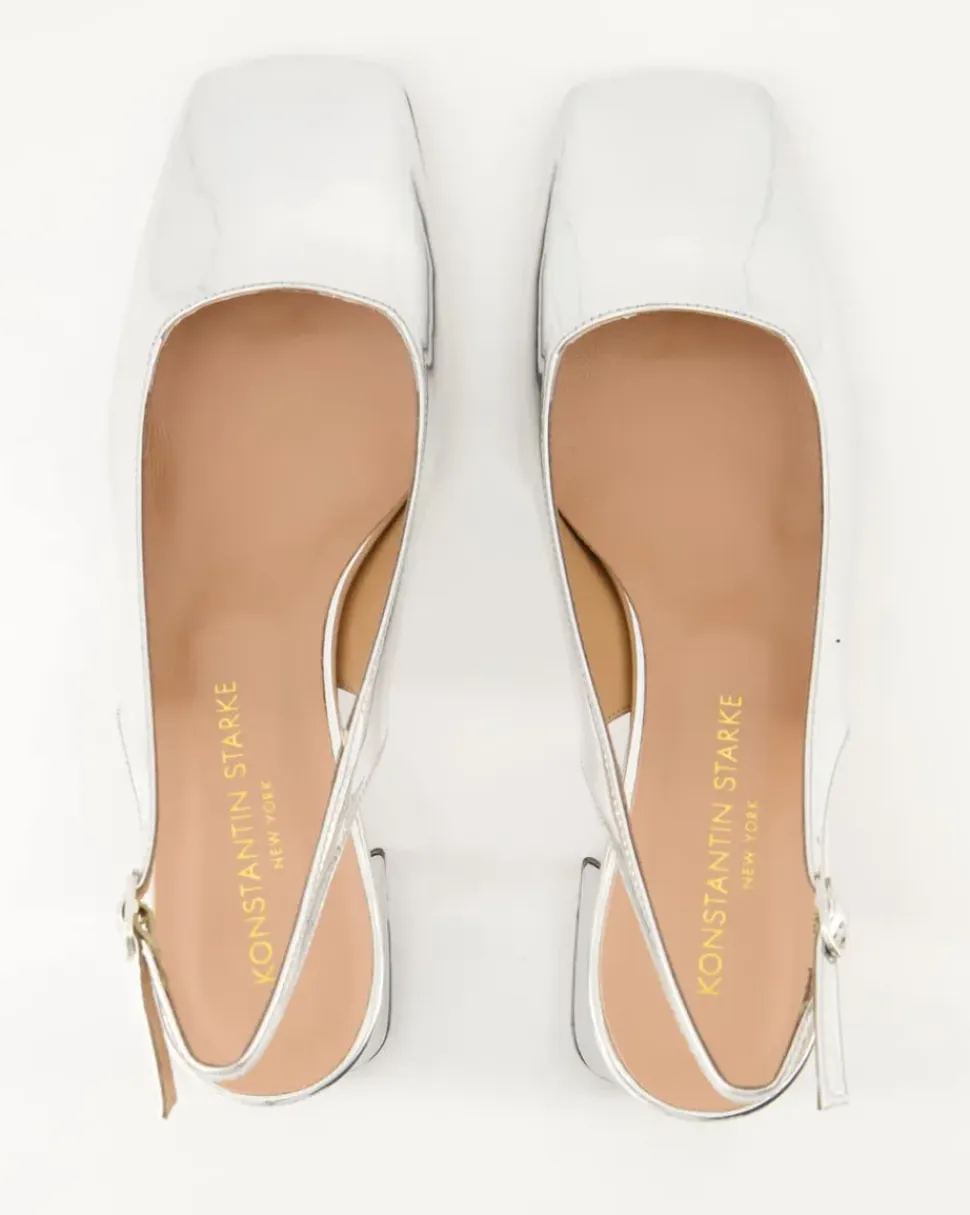 1510 Slingpumps in Silber