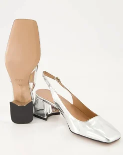1510 Slingpumps in Silber