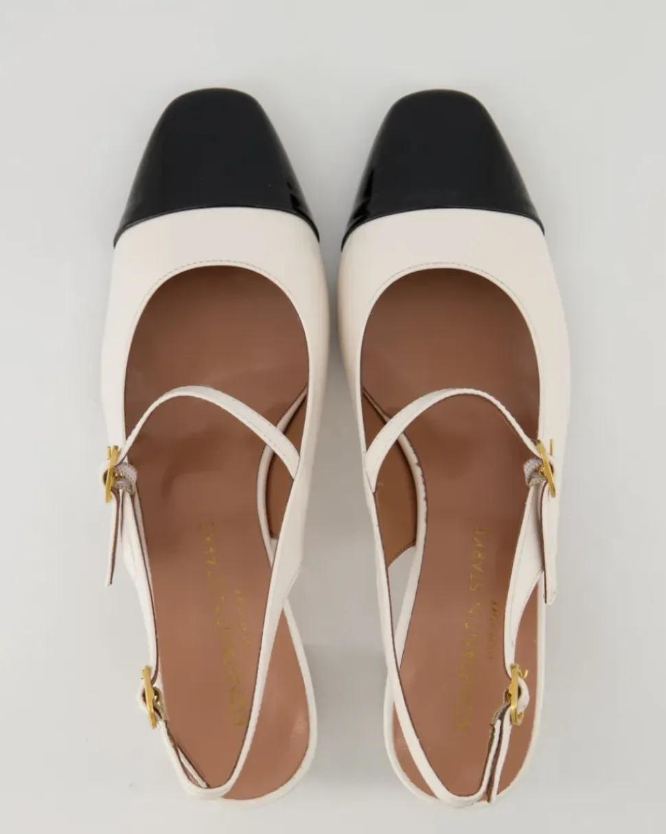 839 Slingpumps in Weiß