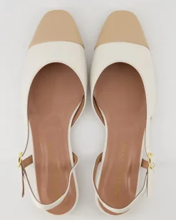 383 Slingpumps in Weiß