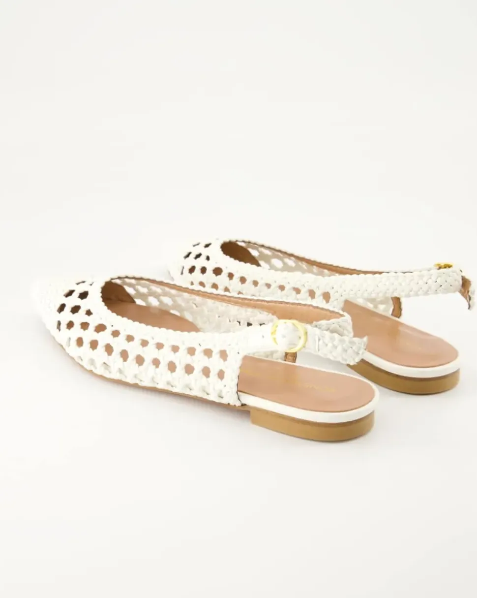 1969 Slingpumps in Weiß