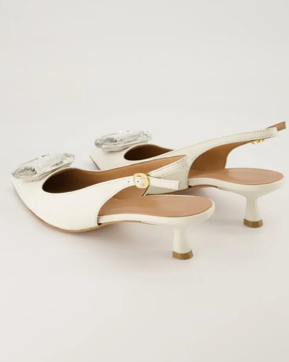 559 Slingpumps in Weiß