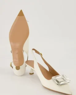 559 Slingpumps in Weiß