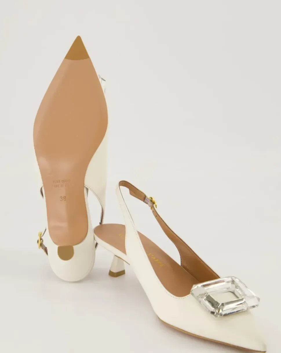559 Slingpumps in Weiß