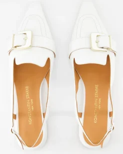 3355 Slingpumps in Weiß