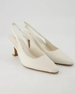 06023 Slingpumps in Weiß