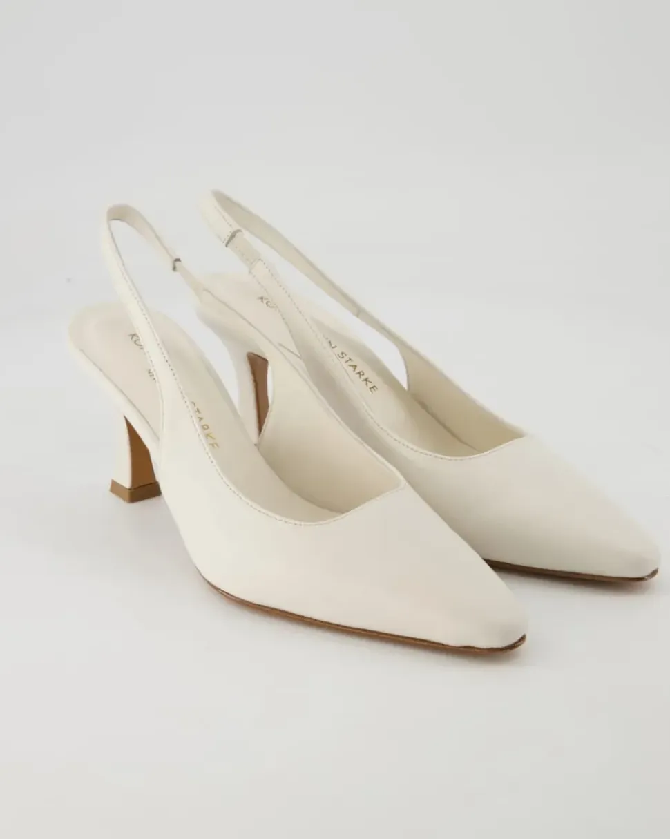 06023 Slingpumps in Weiß