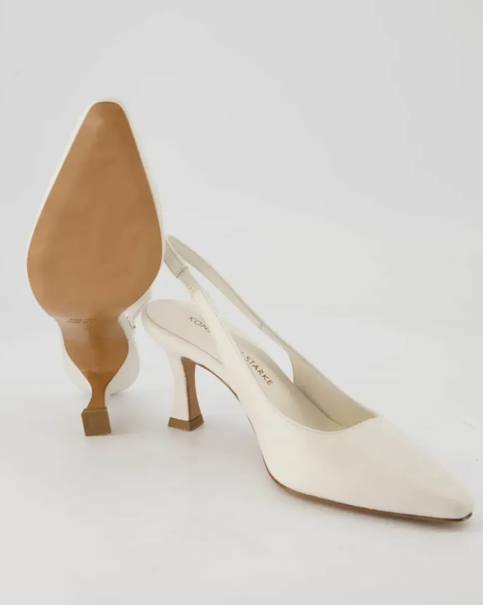 06023 Slingpumps in Weiß