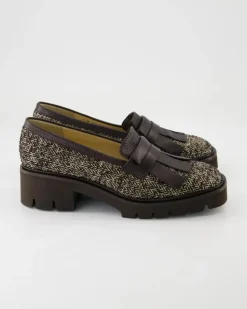 32343 Slipper in Braun