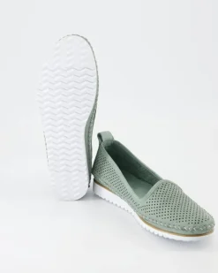 0021714-208 Slipper in Grün