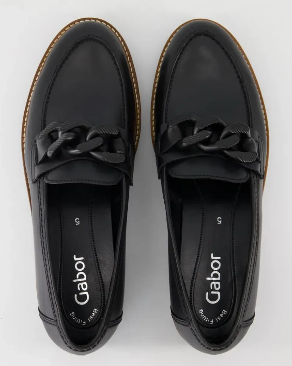 55.240.27 Slipper in Schwarz
