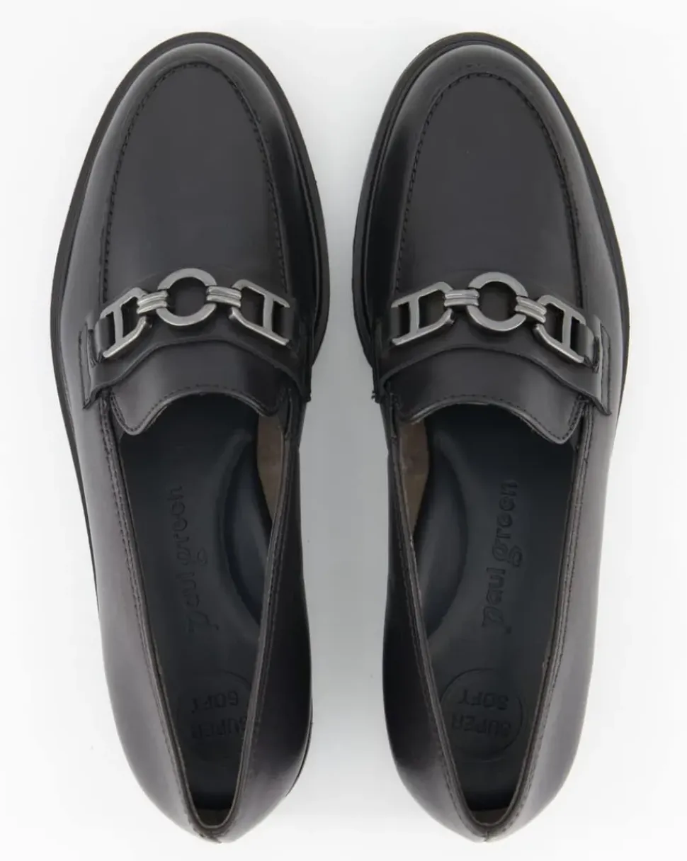 1124-006 Slipper in Schwarz