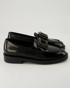 3018 Slipper in Schwarz