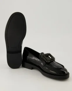 3018 Slipper in Schwarz