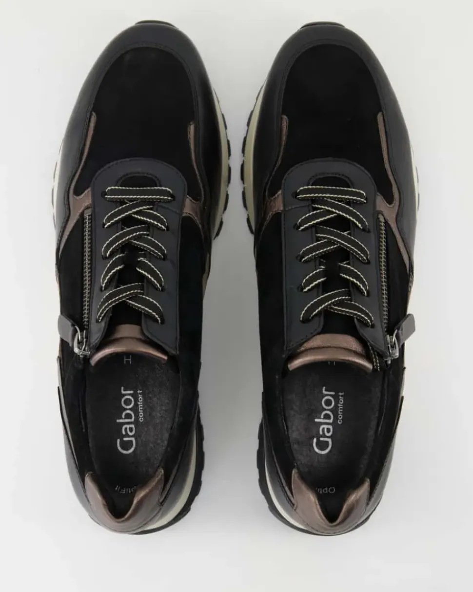 56.378.37 Sneaker in Schwarz