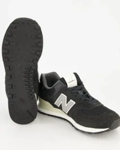 574 Sneaker in Schwarz