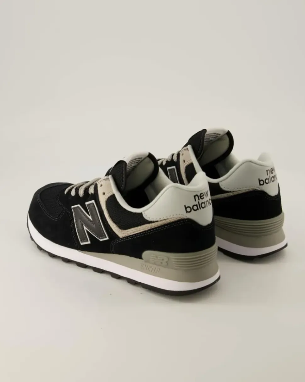 574 Sneaker in Schwarz