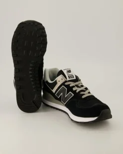574 Sneaker in Schwarz