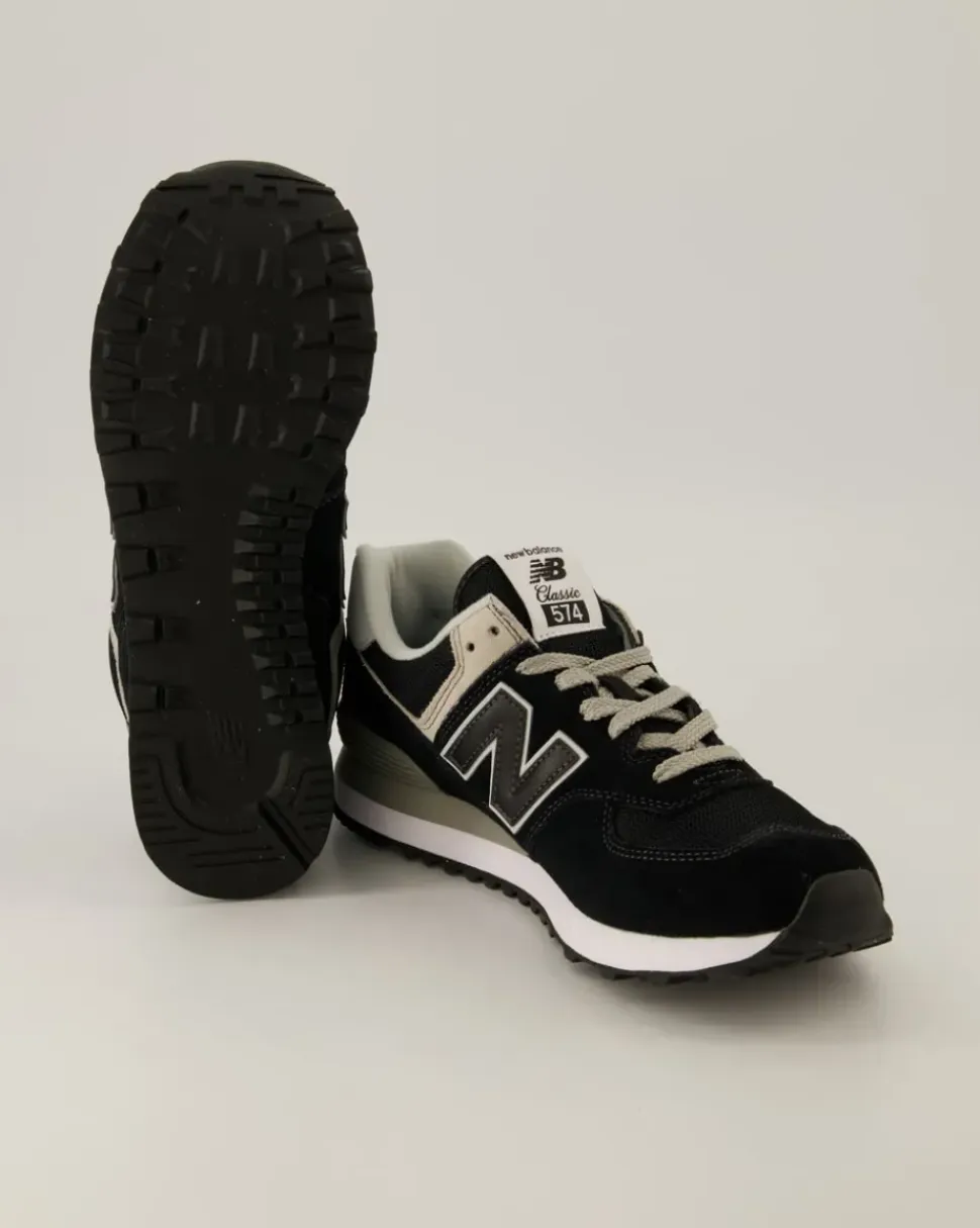 574 Sneaker in Schwarz