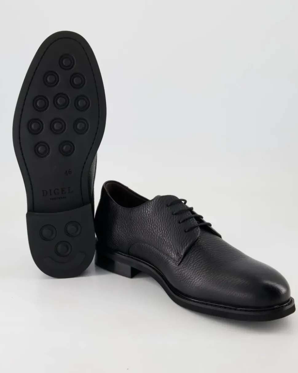 Soft Schnürschuhe in Schwarz