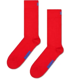 Solid Sock Socken in Rot
