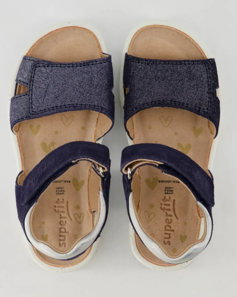 Sparkle Sandalen in Blau