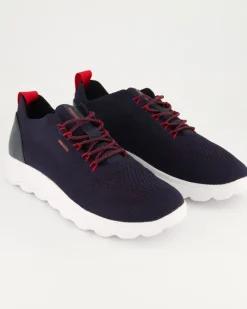 SPHERICA A - KNITTED TEXT. Sneaker in Blau