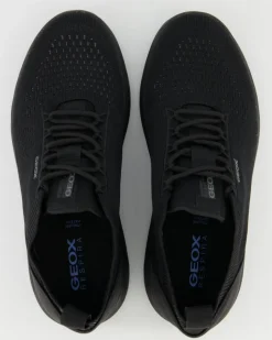 SPHERICA A - KNITTED TEXT. Sneaker in Schwarz