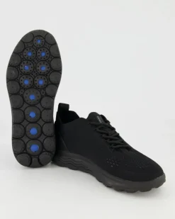 SPHERICA A - KNITTED TEXT. Sneaker in Schwarz