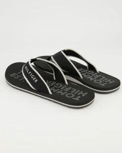 Sporty Beach Sandal Zehentrenner in Schwarz