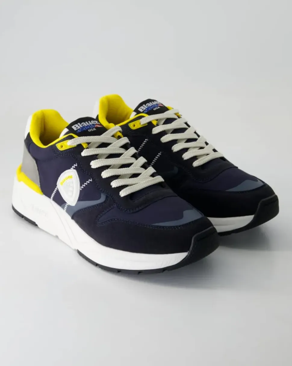 S5RAY01 Sneaker in Blau