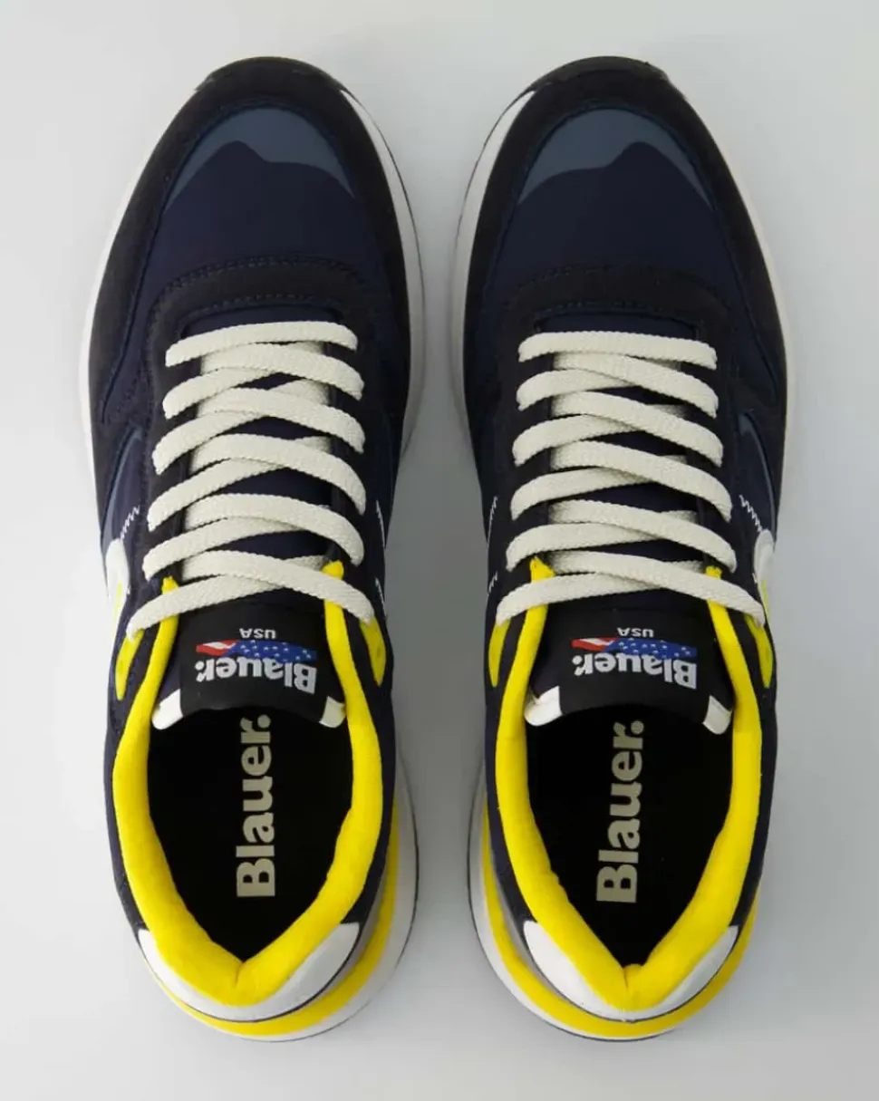 S5RAY01 Sneaker in Blau
