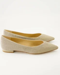 SS024 Ballerinas in Gold