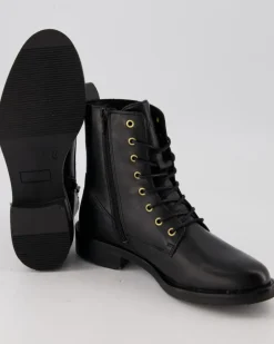 S1-1635 Stiefeletten in Schwarz