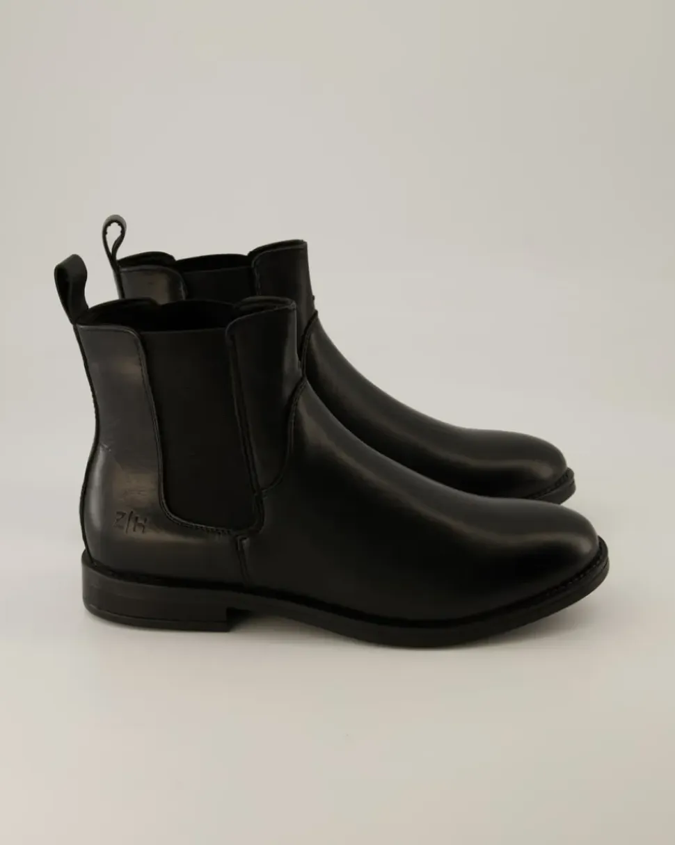 S1-1566-0 Stiefeletten in Schwarz