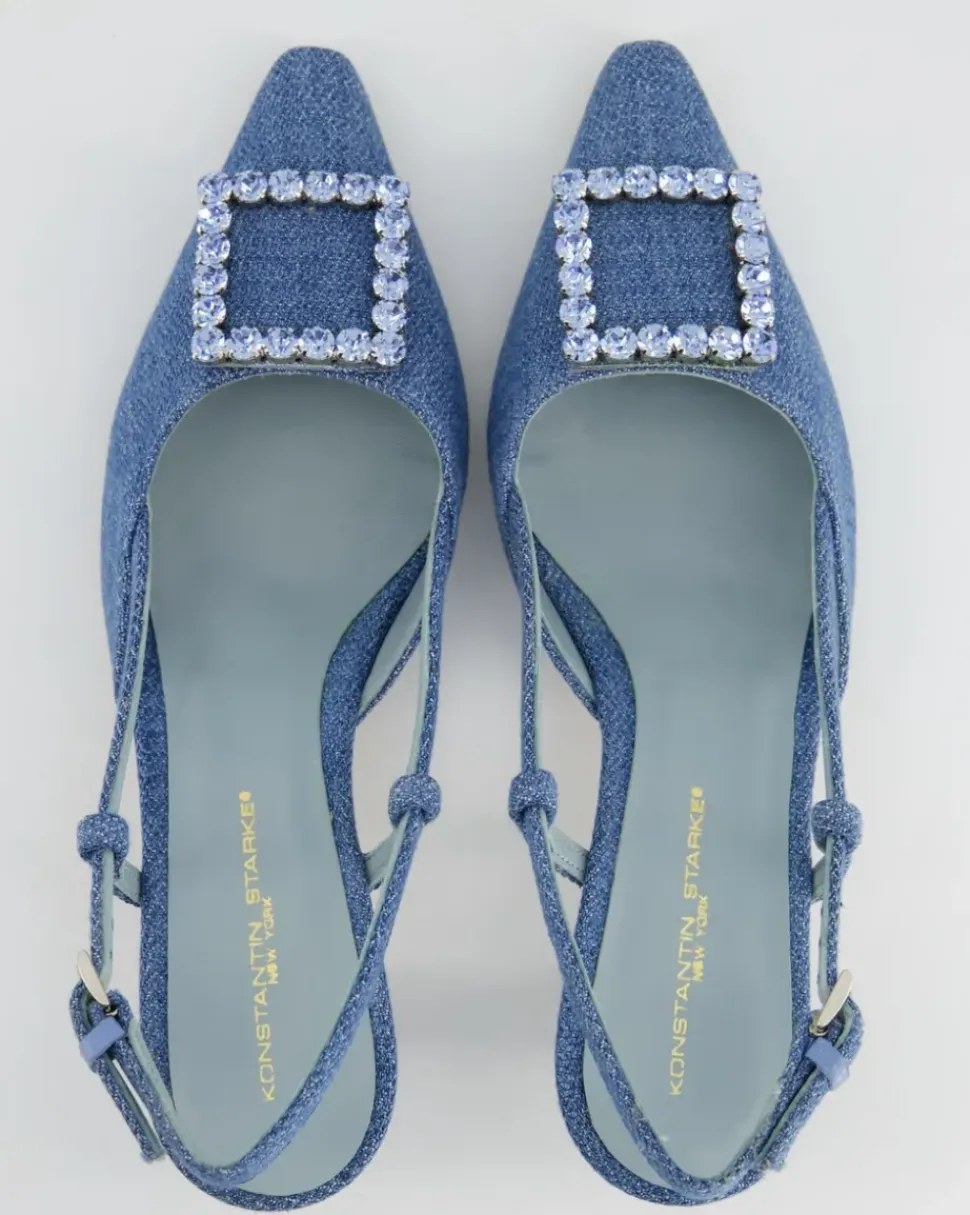 Stefi Slingpumps in Blau