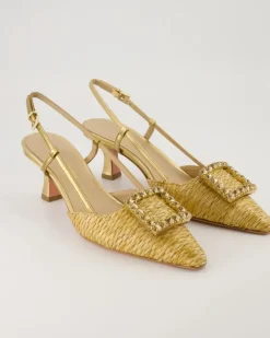 Stefi Slingpumps in Gold