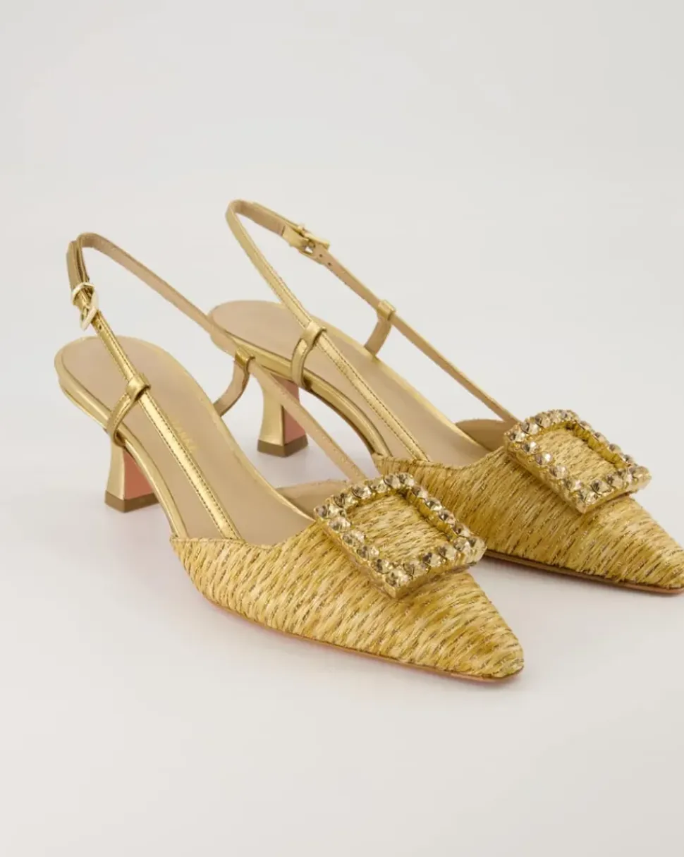Stefi Slingpumps in Gold